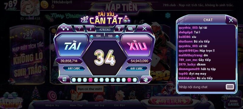 Tài Xỉu MD5 789Club – Đẳng cấp sảnh game đổi thưởng top 1 Việt Nam