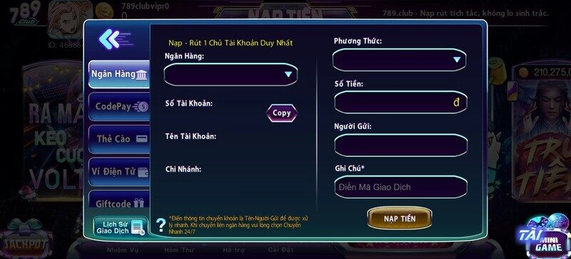 Hướng dẫn tham gia đặt cược tại 789Club