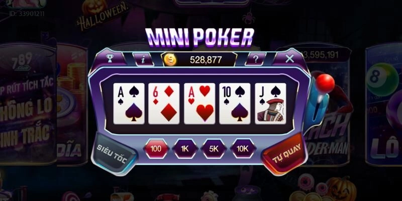 Tìm hiểu về Mini game mini poker tại 789club